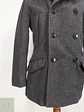 Abrigo Cruzado Plomo GAP 80% Lana Talla SM - Miniatura 2