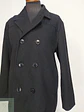 Abrigo Cruzado Negro Kenneth Cole 60% Lana Talla XL - Miniatura 3