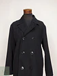 Abrigo Cruzado Negro Kenneth Cole 60% Lana Talla XL - Miniatura 4