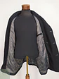Abrigo Cruzado Negro Kenneth Cole 60% Lana Talla XL - Miniatura 9