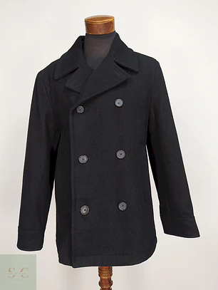 Marinero Negro Merona 60% Lana Talla L