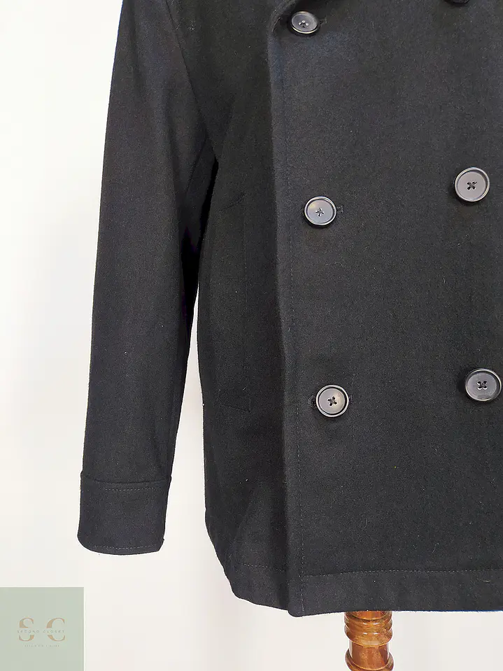 Marinero Negro Merona 60% Lana Talla L 2