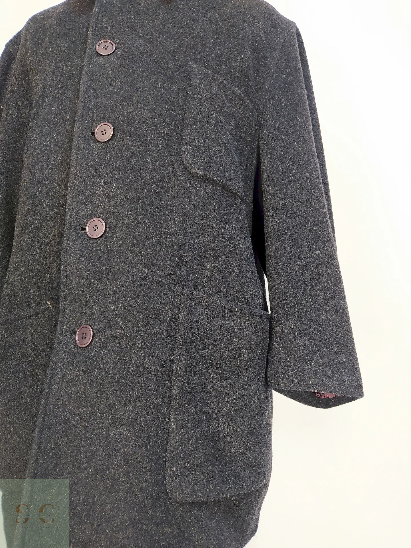 Chaquetón Plomo Austin Burke Lana Talla XXL 4