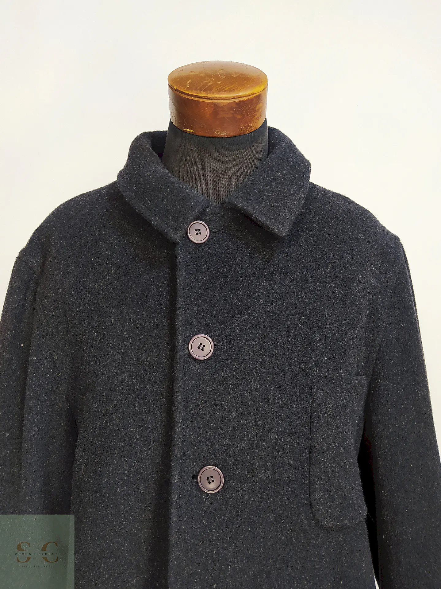 Chaquetón Plomo Austin Burke Lana Talla XXL 6