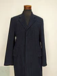 Abrigo Azul Rayas Michael Kors 100% Algodón Talla L - Miniatura 2