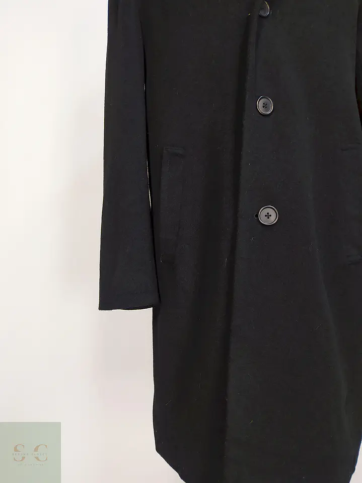 Abrigo Negro Jos A Bank 60% Lana Talla L 2