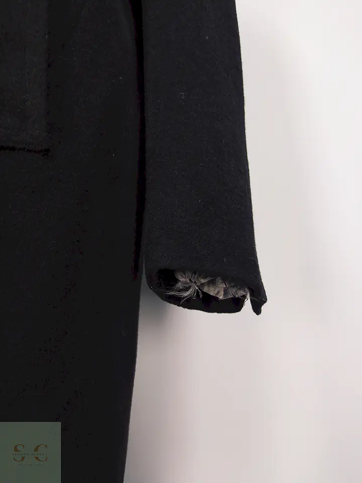 Abrigo Negro Jos A Bank 60% Lana Talla L 4