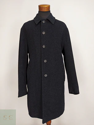Abrigo Plomo Stafford 80% Lana Talla XL