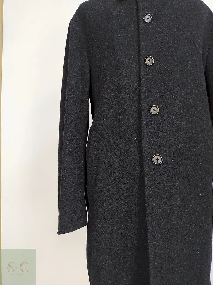 Abrigo Plomo Stafford 80% Lana Talla XL 4