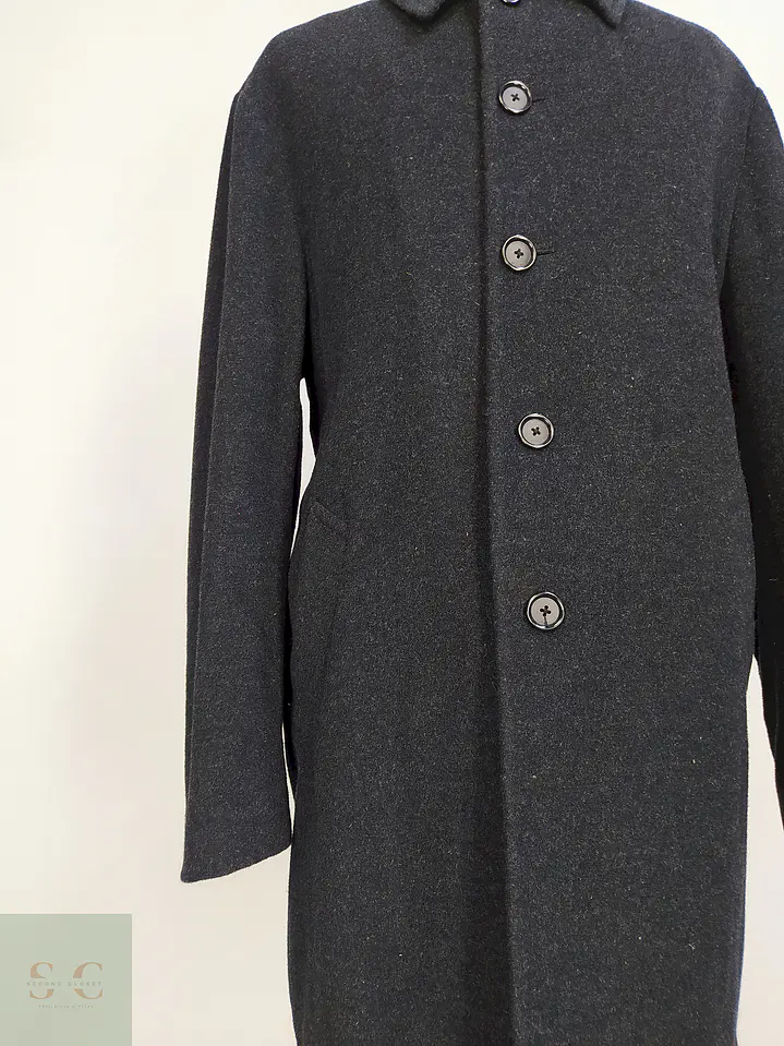 Abrigo Plomo Stafford 80% Lana Talla XL 5