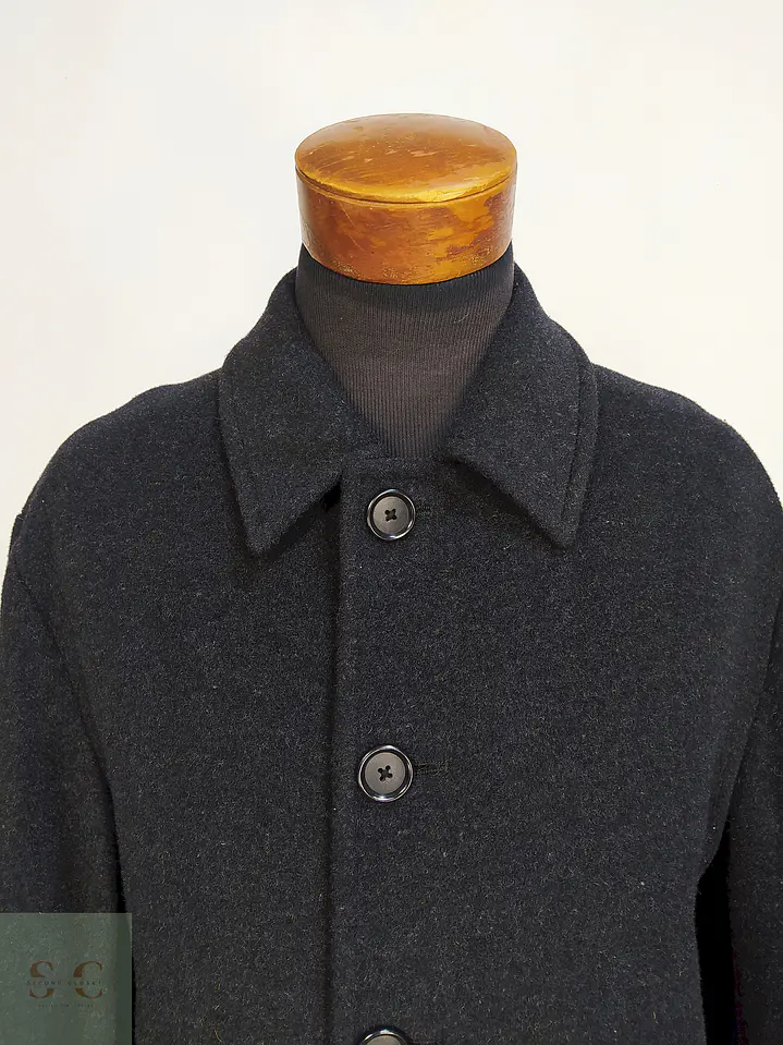 Abrigo Plomo Stafford 80% Lana Talla XL 9