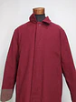Abrigo Alpine Swiss Burdeos Mezcla Lana Talla XXL - Miniatura 5