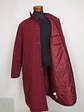 Abrigo Alpine Swiss Burdeos Mezcla Lana Talla XXL - Miniatura 11