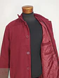 Abrigo Alpine Swiss Burdeos Mezcla Lana Talla XXL - Miniatura 13