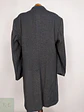 Abrigo Vintage Oumolebole Plomo Lana Virgen Cashmere Talla XXL - Miniatura 13