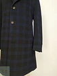 Abrigo Pronto Uomo Azul Negro Cuadros 55% Lana Talla L - Miniatura 3