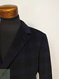 Abrigo Pronto Uomo Azul Negro Cuadros 55% Lana Talla L - Miniatura 7