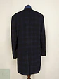 Abrigo Pronto Uomo Azul Negro Cuadros 55% Lana Talla L - Miniatura 19