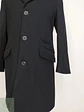 Abrigo Clock House Negro Mezcla Lana Talla ML - Miniatura 4