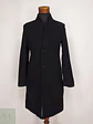 Abrigo Negro Zara 75% Lana Talla SM - Miniatura 1