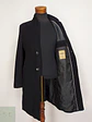 Abrigo Negro Zara 75% Lana Talla SM - Miniatura 9