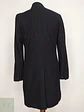 Abrigo Negro Zara 75% Lana Talla SM - Miniatura 11