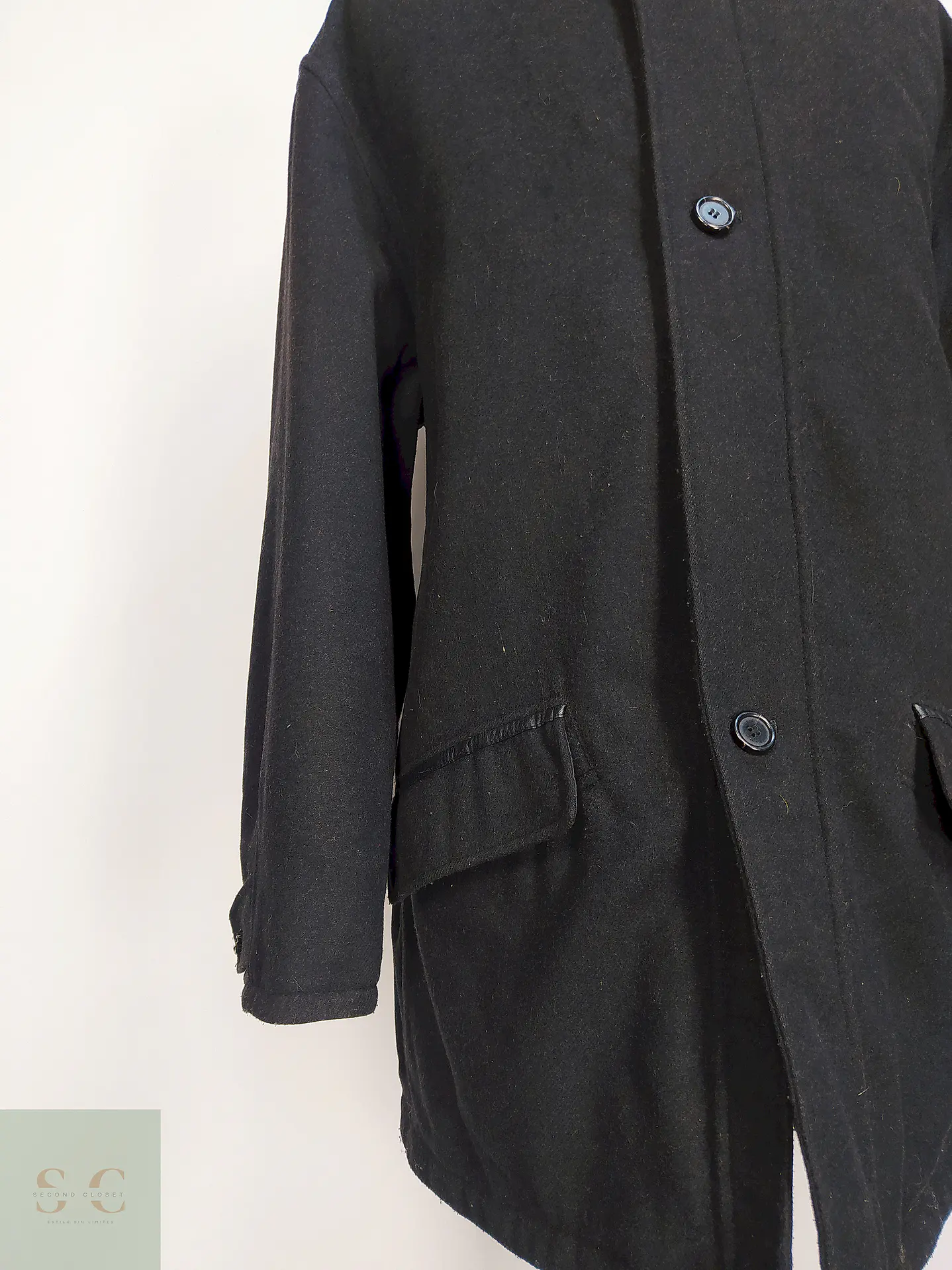 Chaquetón BSM Alpen Loden Plomo 50% Lana – Sympatex – Talla 2XL 9