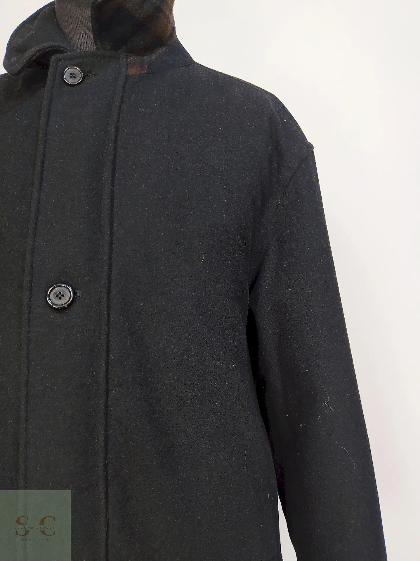 Chaquetón BSM Alpen Loden Plomo 50% Lana – Sympatex – Talla 2XL 12