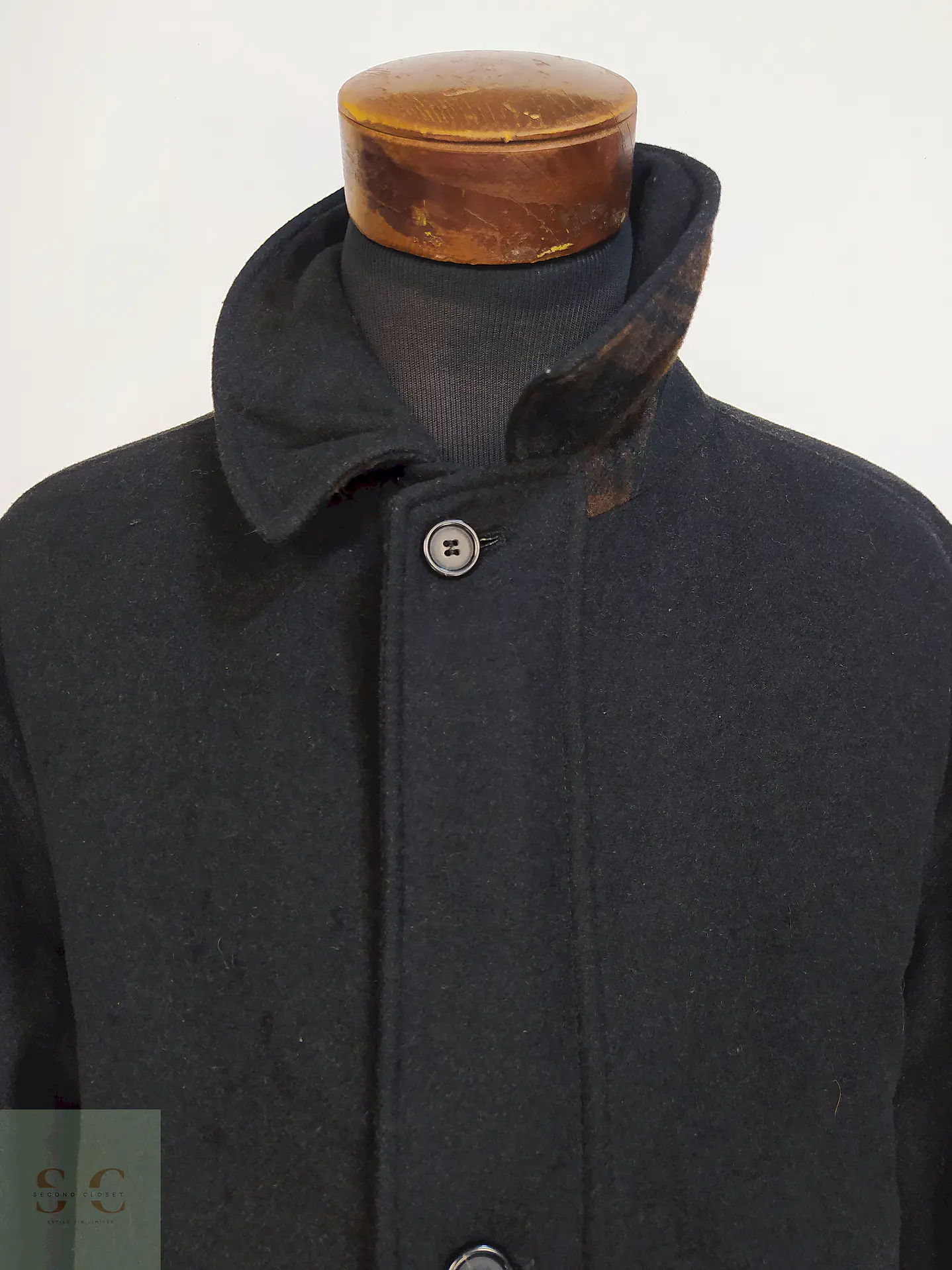 Chaquetón BSM Alpen Loden Plomo 50% Lana – Sympatex – Talla 2XL 4