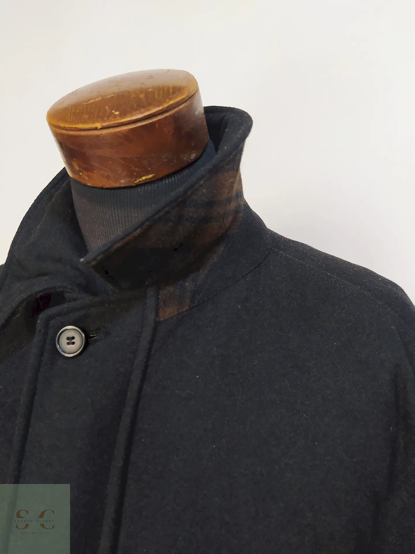Chaquetón BSM Alpen Loden Plomo 50% Lana – Sympatex – Talla 2XL 3