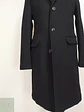 Abrigo Negro Zara Italian Lana Talla SM - Miniatura 9