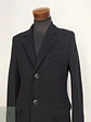 Abrigo Negro Zara Italian Lana Talla SM - Miniatura 2