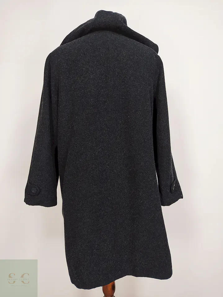 Abrigo Plomo Canda Lana Virgen Talla XL 13