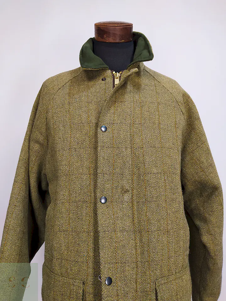 Abrigo Chaquetón Saddle Country Wear England Lana Tweed Talla 2XL 2