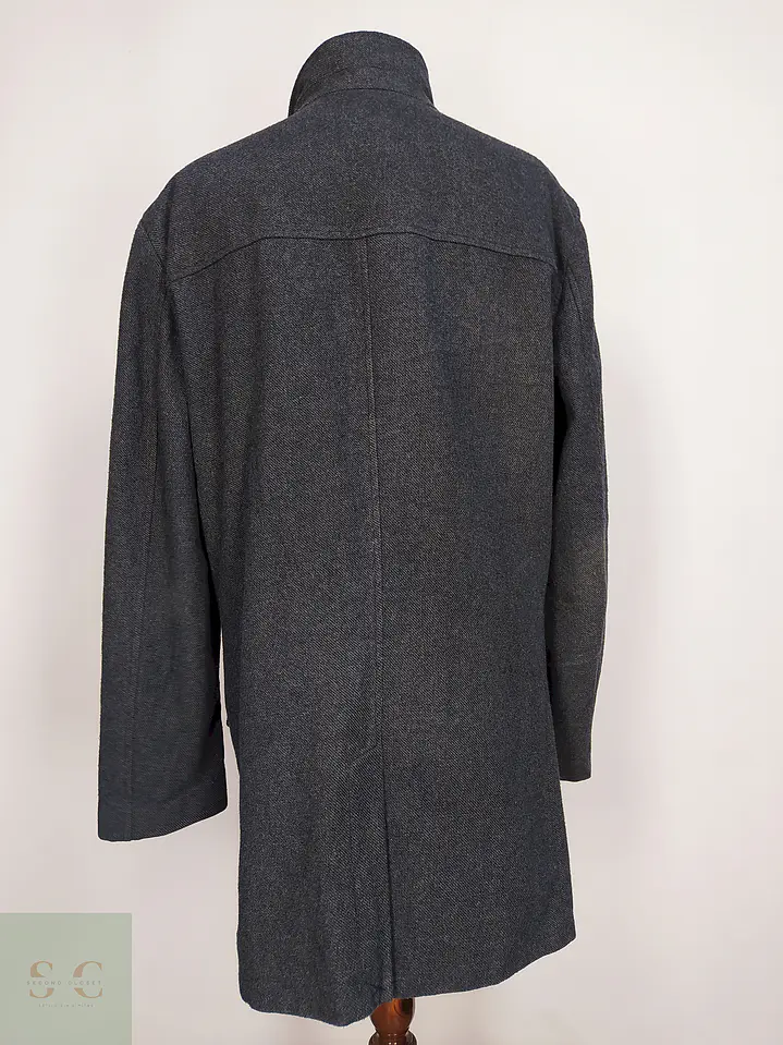 Abrigo Plomo Tailor and Son Lana Talla 2XL 12