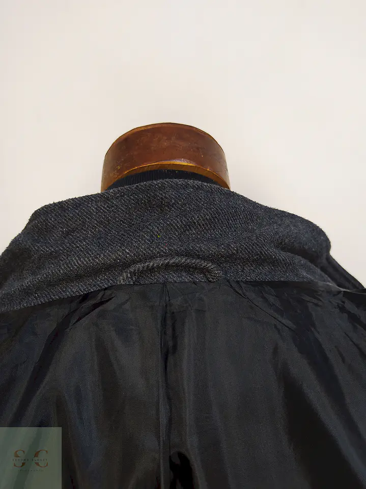 Abrigo Plomo Tailor and Son Lana Talla 2XL 13
