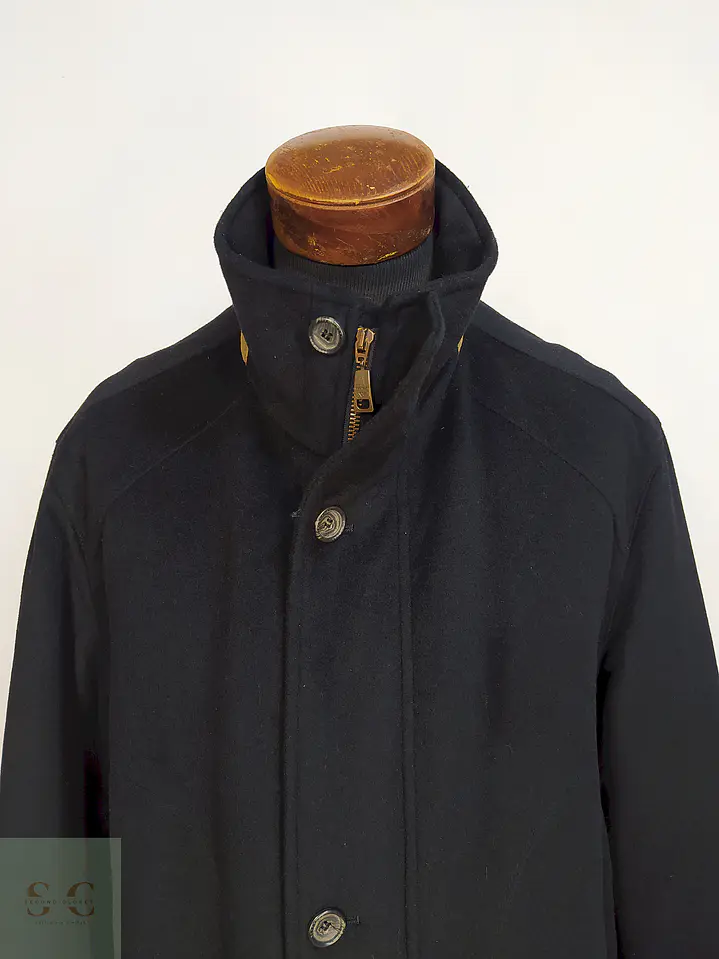 Abrigo Chaquetón Negro Westbury Lana Talla 2XL 3