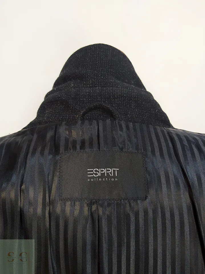 Abrigo Plomo Esprit Lana Virgen Talla LXL 13