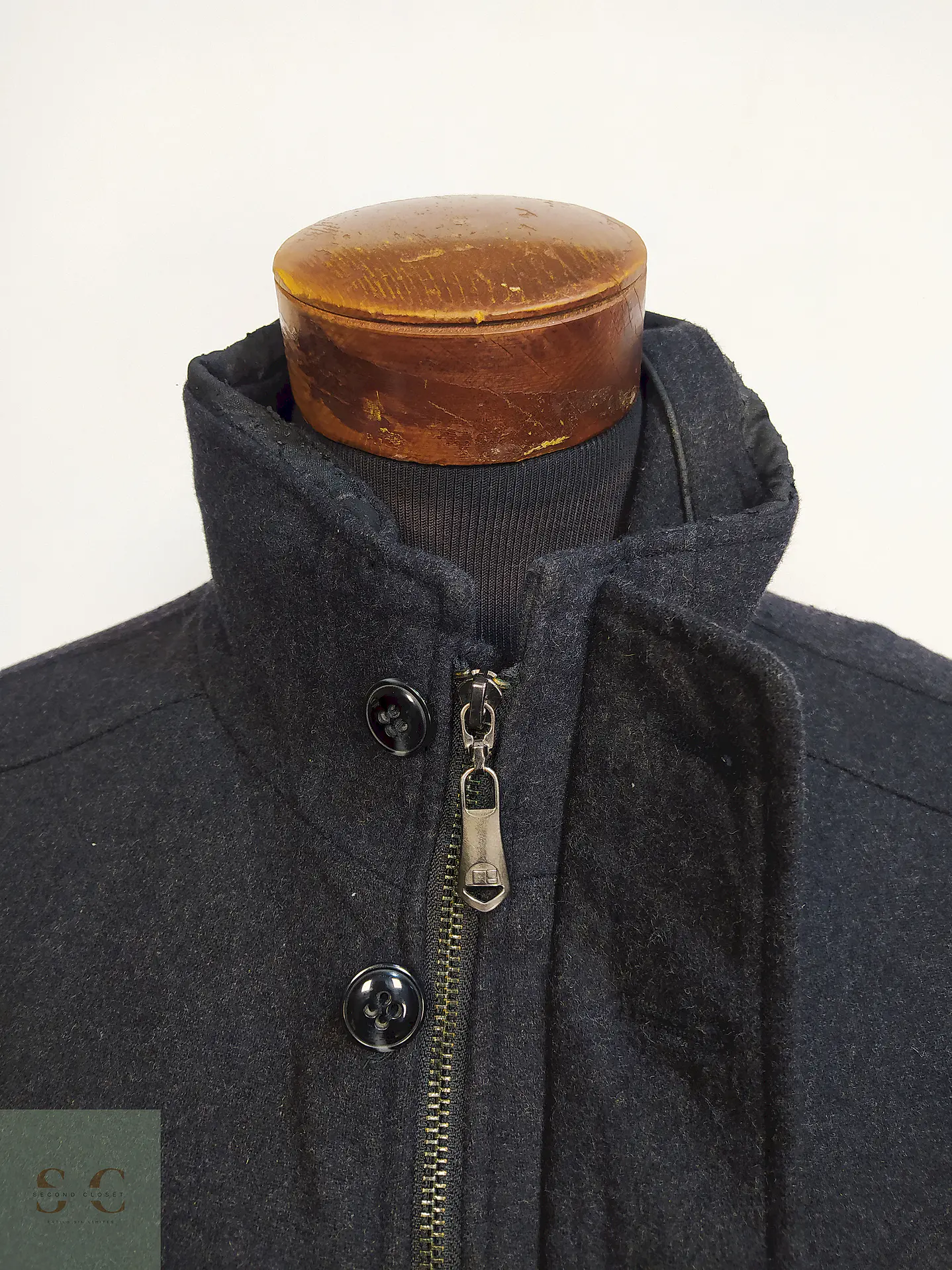 Chaquetón Impermeable Júpiter Plomo Lana Talla 2XL 8