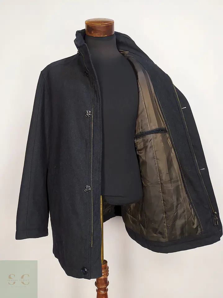 Chaquetón Impermeable Júpiter Plomo Lana Talla 2XL 11