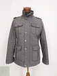 Chaqueta Abrigo Smog Plomo Espiga Lana Talla SM - Miniatura 1