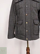 Chaqueta Abrigo Smog Plomo Espiga Lana Talla SM - Miniatura 6