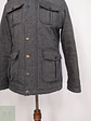 Chaqueta Abrigo Smog Plomo Espiga Lana Talla SM - Miniatura 5