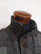 Chaqueta Abrigo Smog Plomo Espiga Lana Talla SM - Miniatura 3