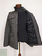 Chaqueta Abrigo Smog Plomo Espiga Lana Talla SM - Miniatura 7