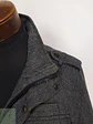 Chaqueta Abrigo Smog Plomo Espiga Lana Talla SM - Miniatura 9