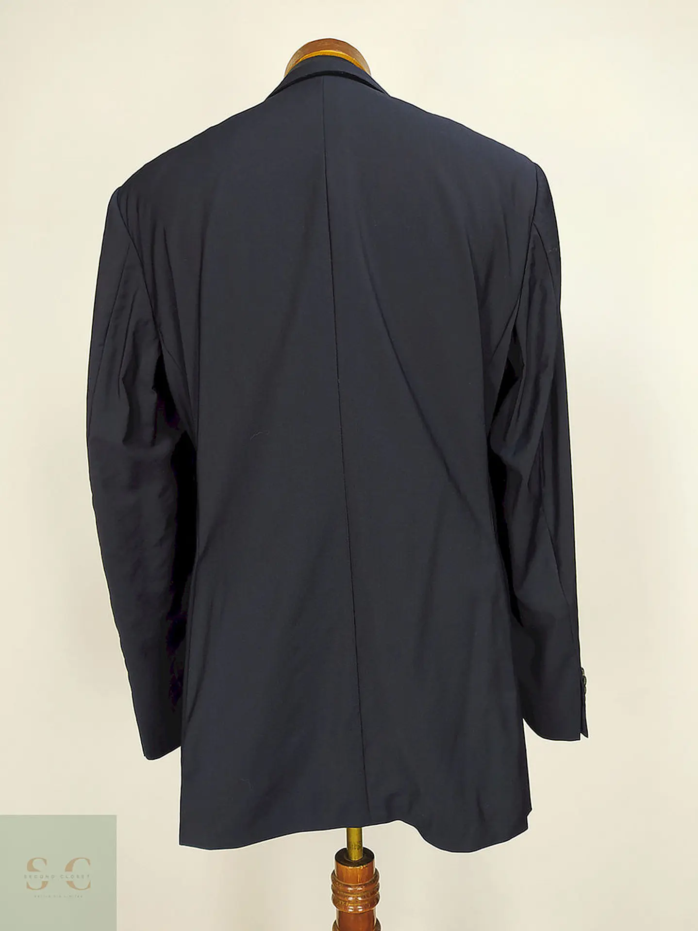 Blazer Eduard Dressler Azul 100% Lana Virgen Talla ML 12