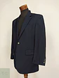 Blazer Franco Callegari Azul Oscuro 100% Lana Virgem Talla M - Miniatura 8