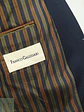 Blazer Franco Callegari Azul Oscuro 100% Lana Virgem Talla M - Miniatura 9