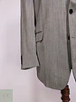 Blazer Abrams Gris Espiga Lana Virgen Seda Lino Tela Ansons Talla XXL - Miniatura 2